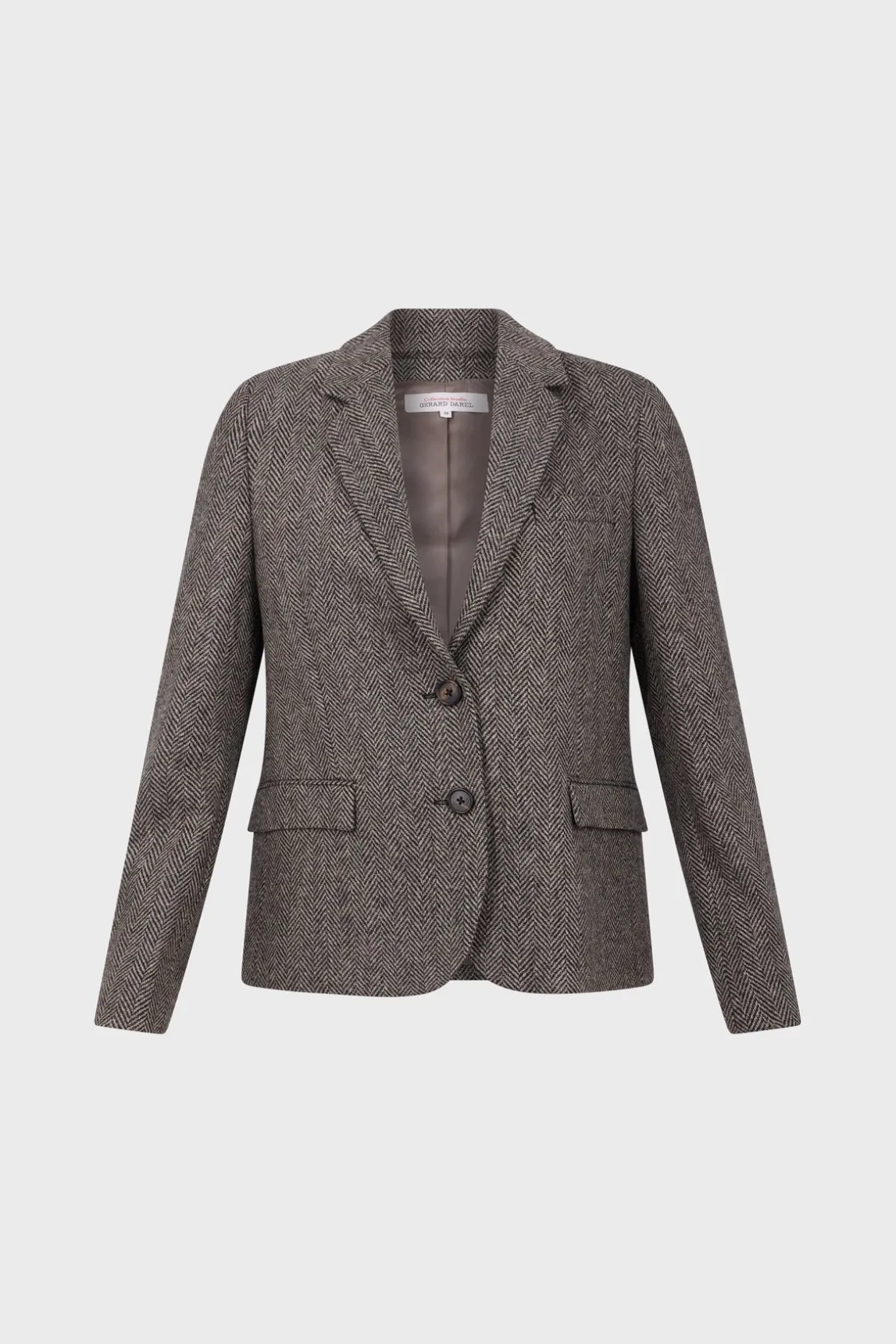 Wool herringbone jacket - EDDIE